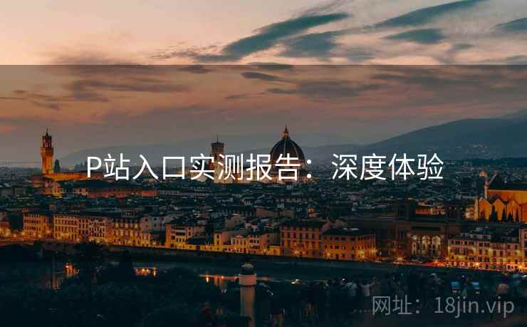 P站入口实测报告:深度体验 P站入口实测报告:深度体验